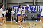 Volleyball vs Babson  Wheaton Women's Volleyball vs Babson College. - Photo by Keith Nordstrom : Wheaton, Volleyball, VB